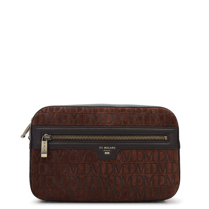 Monogram Men's Sling Bag (S) - Brown