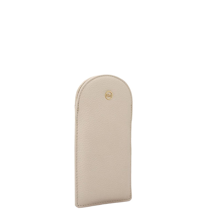 Wax Leather Spectacle Case - Butter