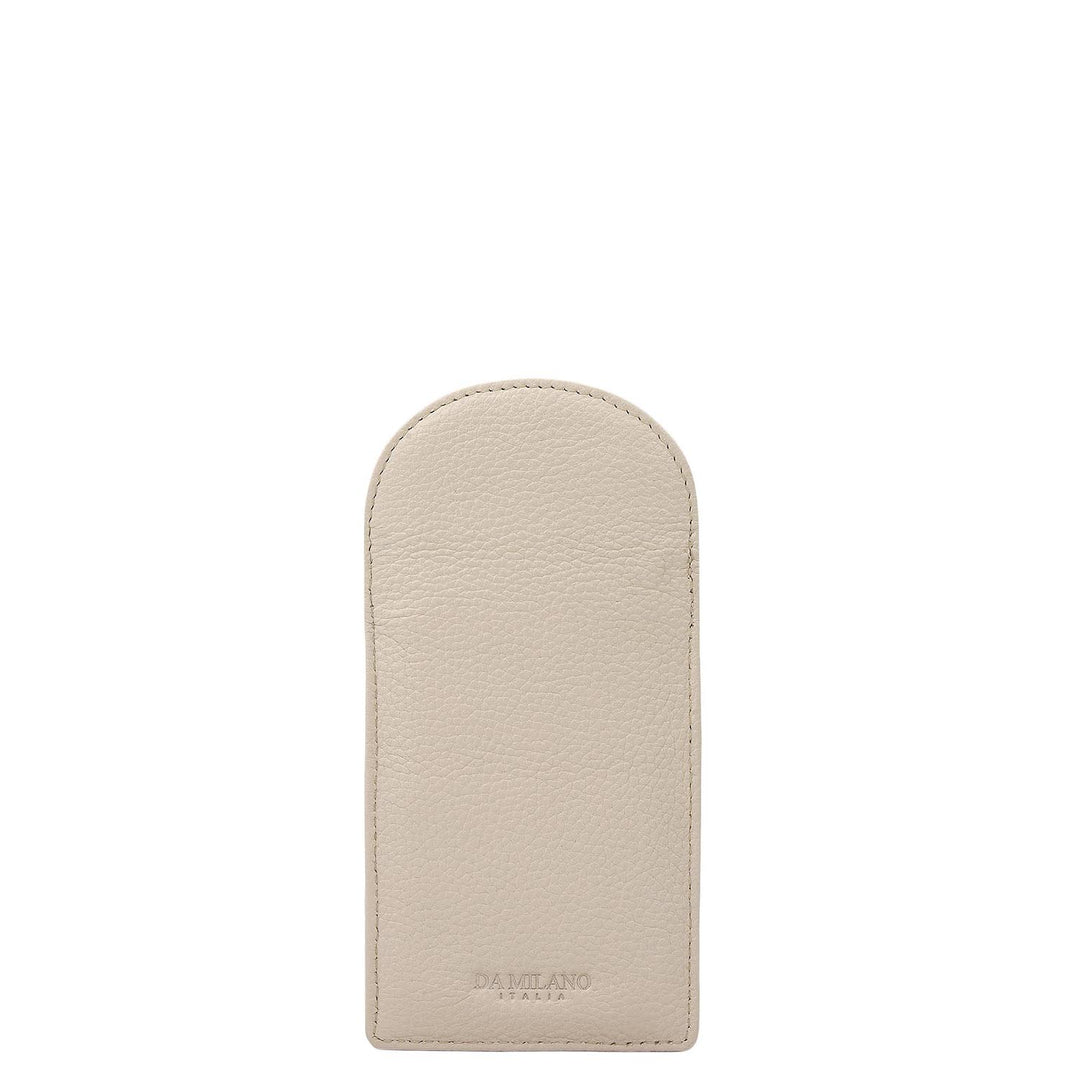 Wax Leather Spectacle Case - Butter