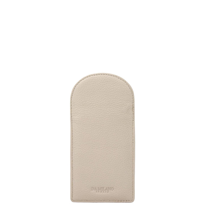 Wax Leather Spectacle Case - Butter