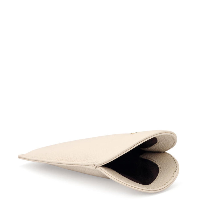 Wax Leather Spectacle Case - Butter