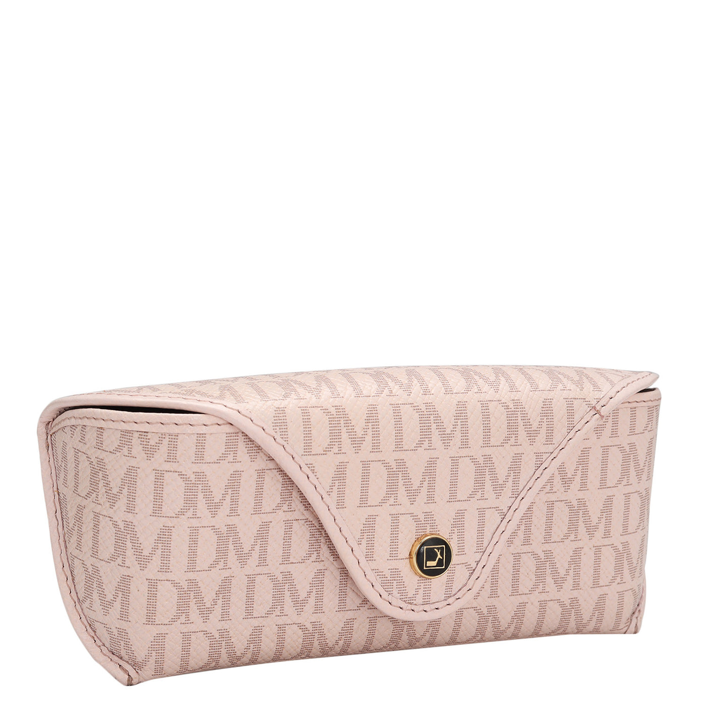 Monogram Leather Spectacle Case - Blush