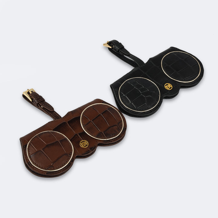 Croco Leather Spectacle Case - Date