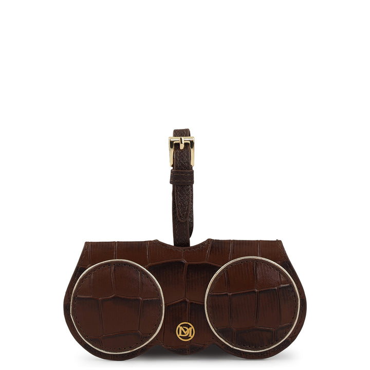 Croco Leather Spectacle Case - Date