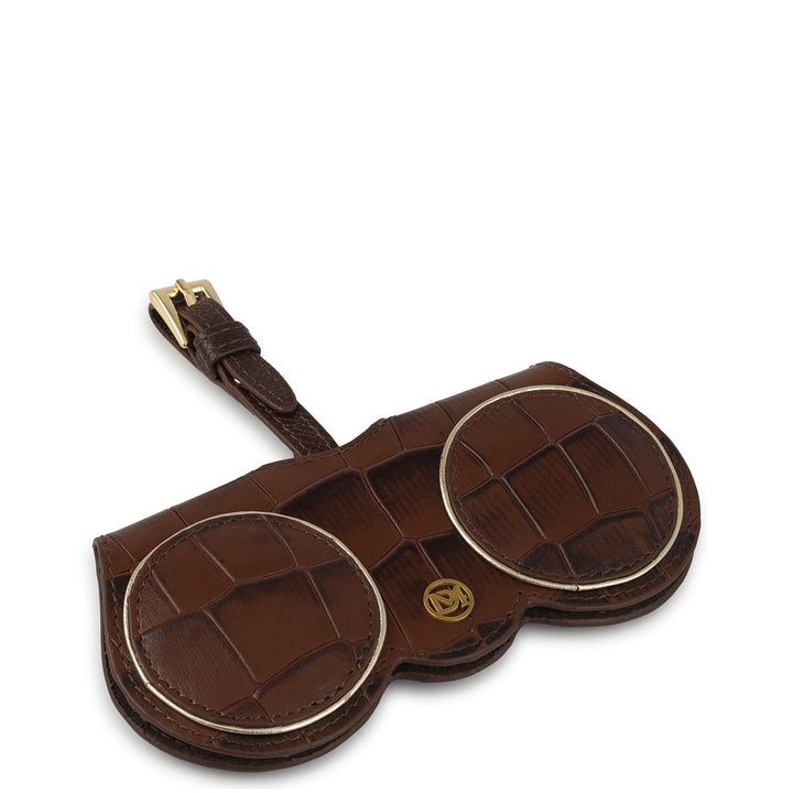 Croco Leather Spectacle Case - Date