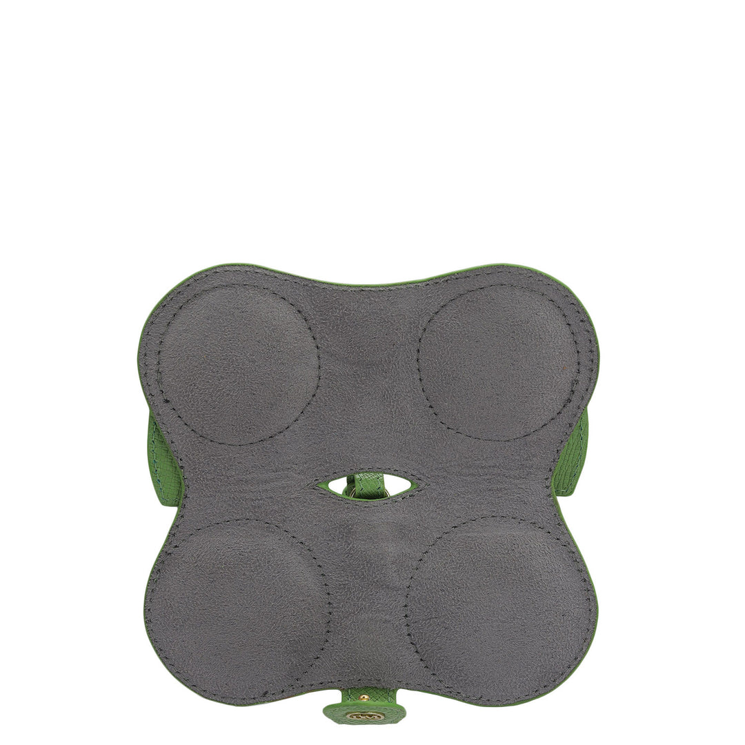 Franzy Leather Spectacle Case - Kiwi