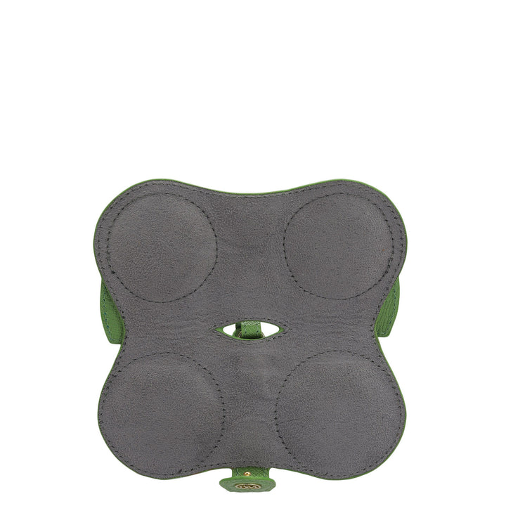 Franzy Leather Spectacle Case - Kiwi