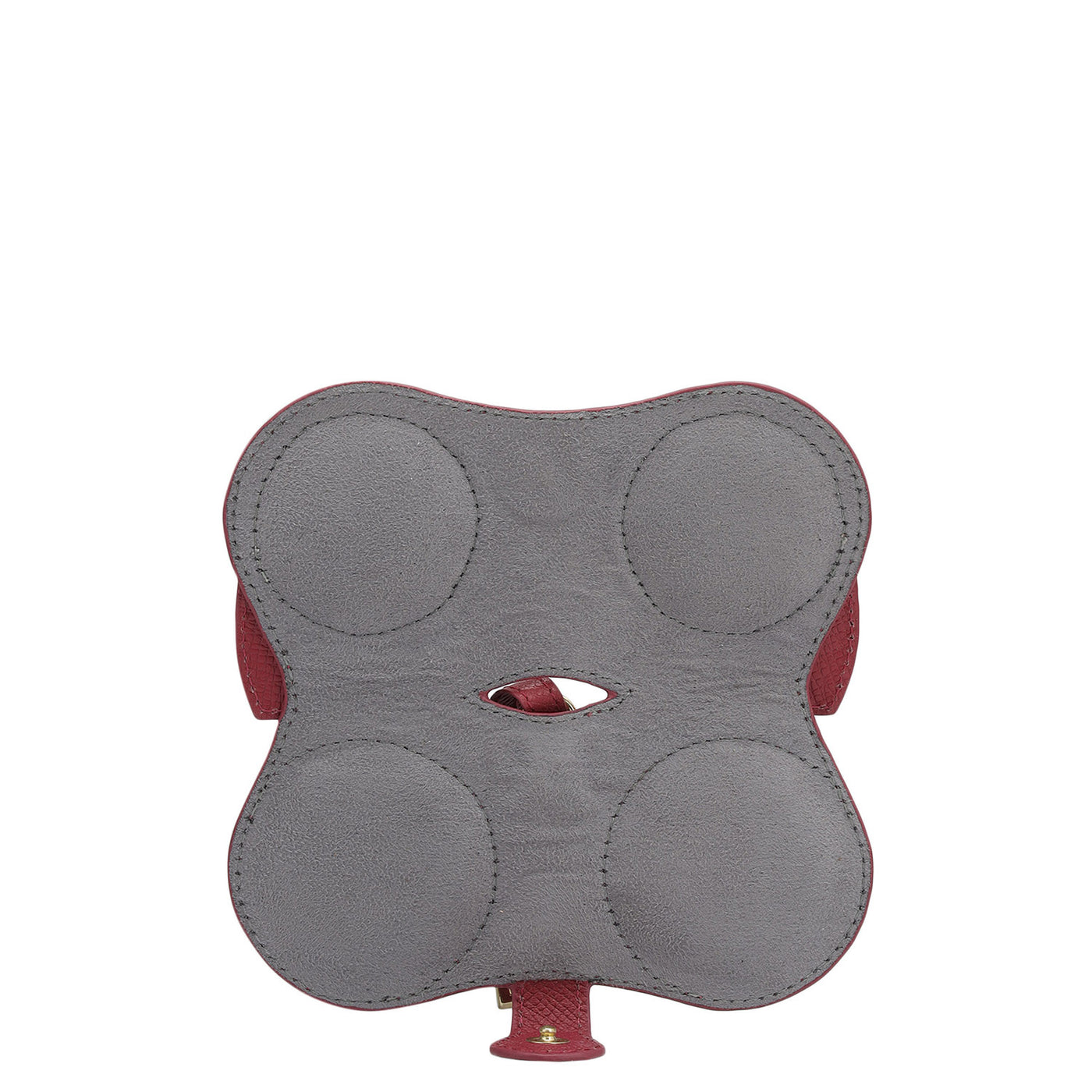 Franzy Leather Spectacle Case - Plumberry