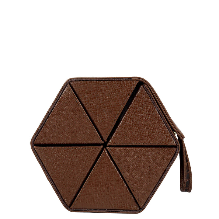 Croco Leather Spectacle Case - Date