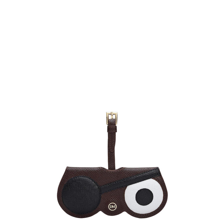 Franzy Leather Spectacle Case - Chocolate