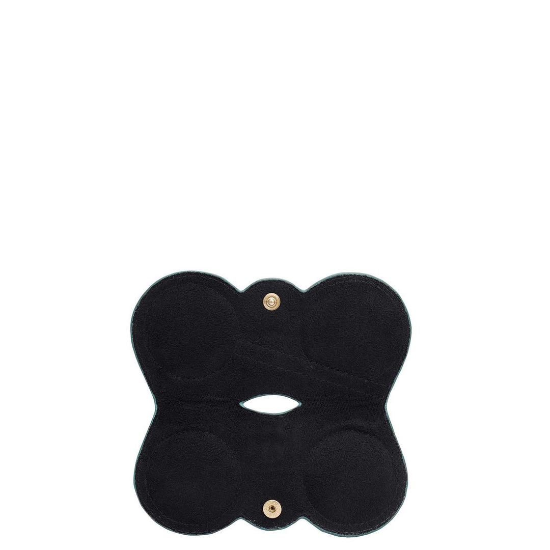 Franzy Leather Spectacle Case - Teal