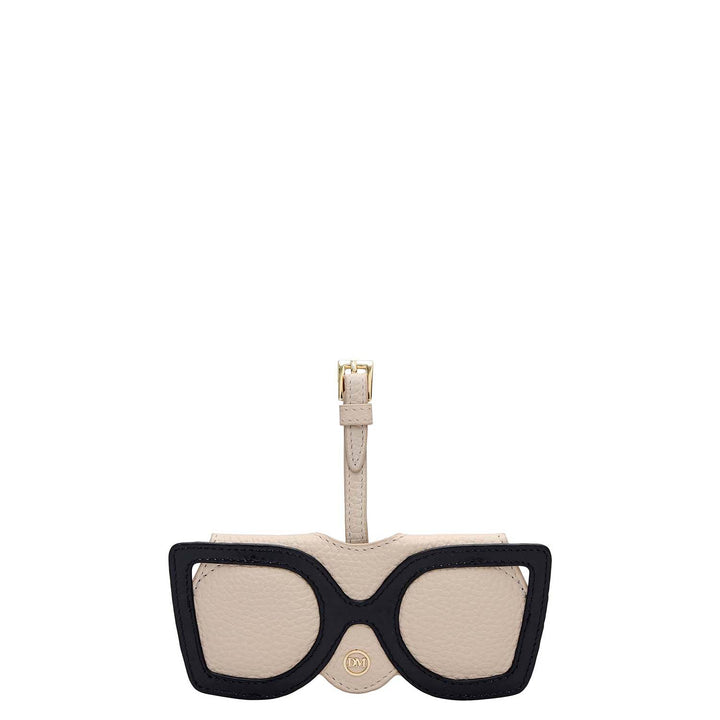 Wax Leather Spectacle Case - Dove