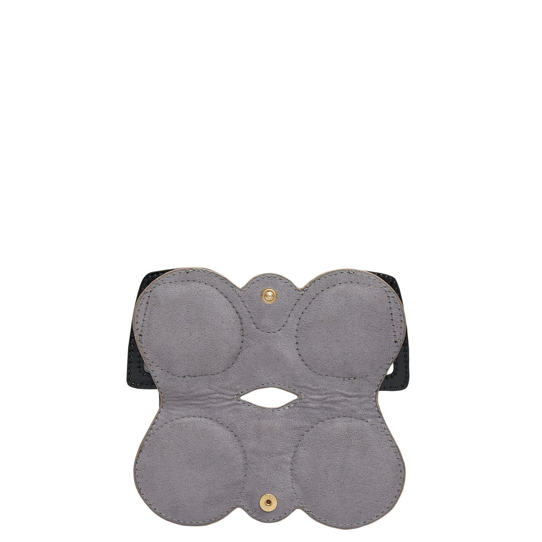 Wax Leather Spectacle Case - Greyish Taupe