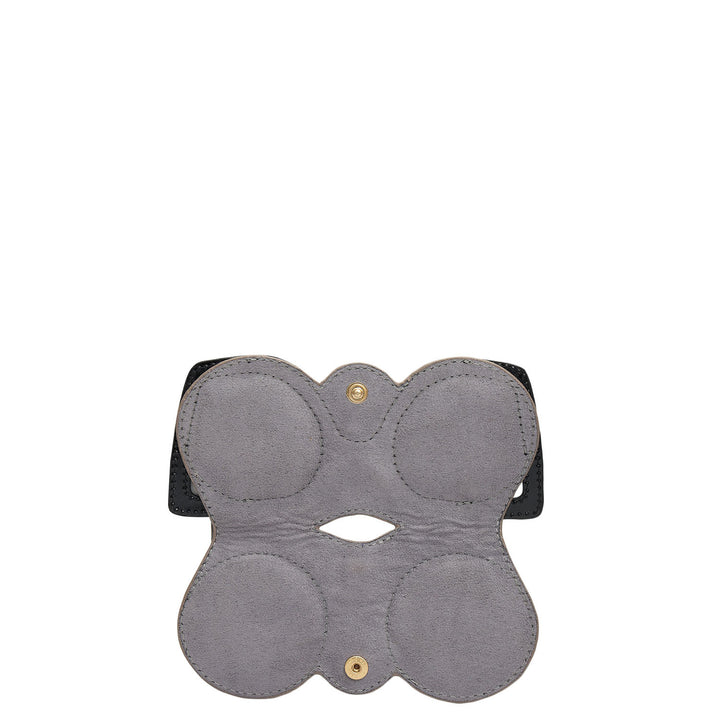 Wax Leather Spectacle Case - Greyish Taupe
