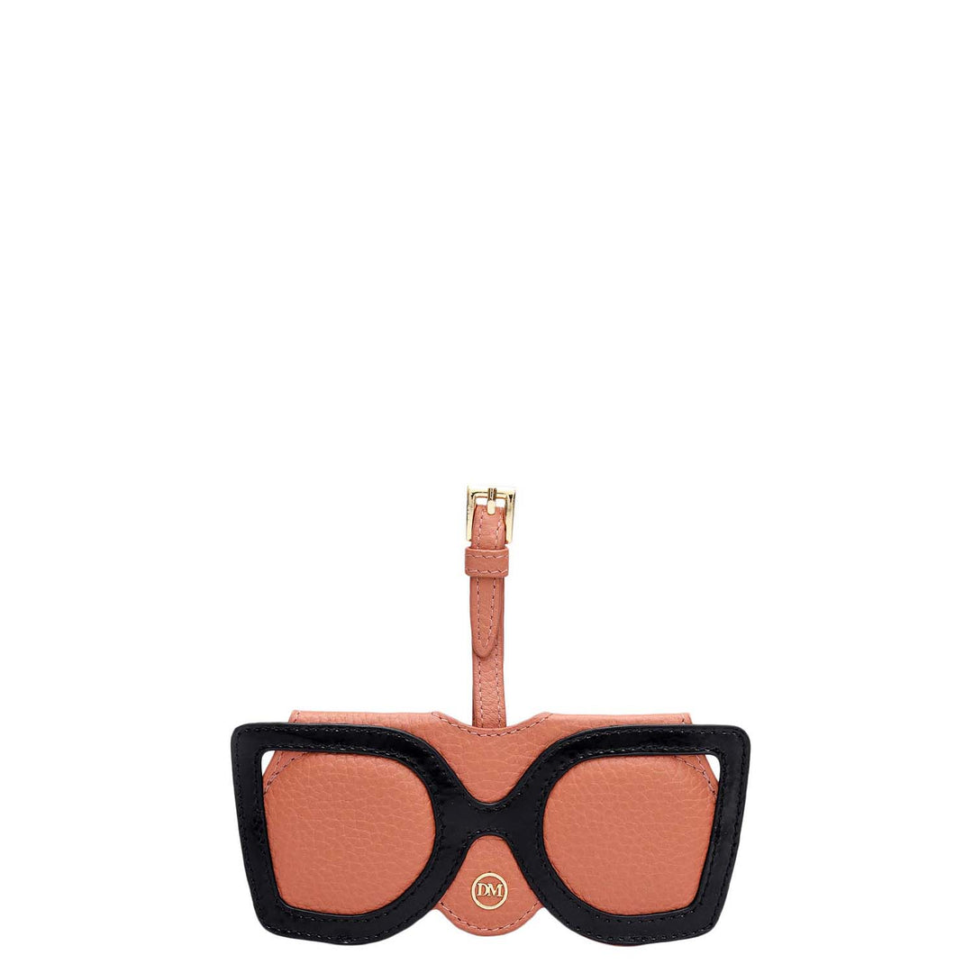 Wax Leather Spectacle Case - Terracotta