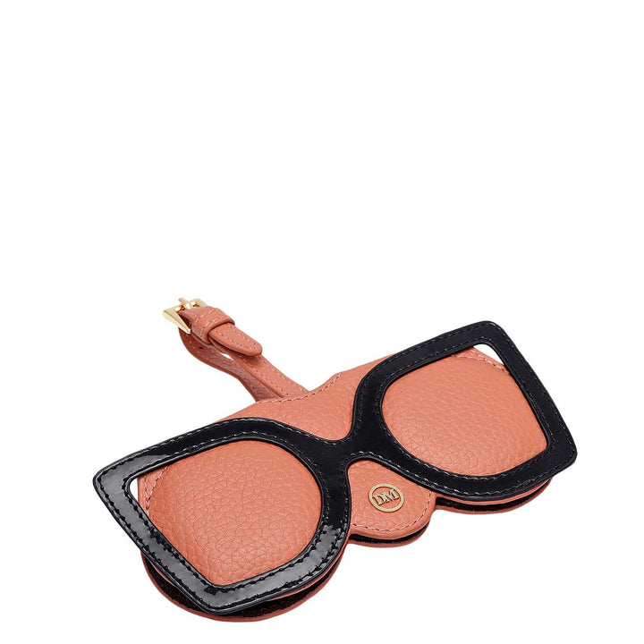 Wax Leather Spectacle Case - Terracotta