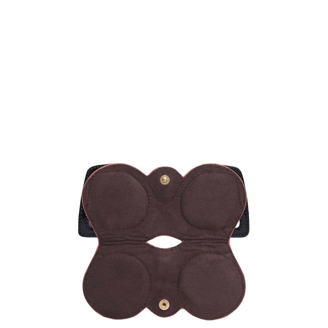 Wax Leather Spectacle Case - Terracotta