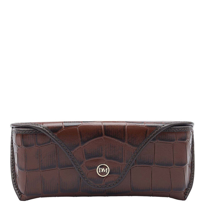 Croco Leather Spectacle Case - Date