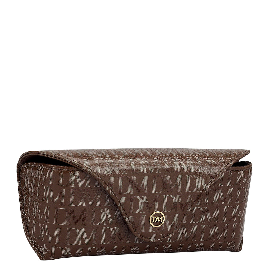 Monogram Leather Spectacle Case - Date