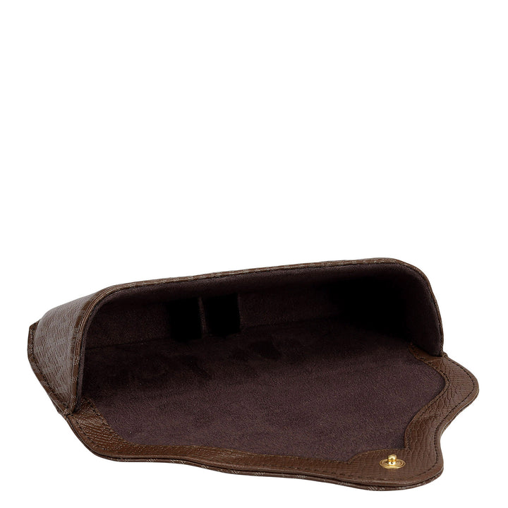 Monogram Leather Spectacle Case - Date