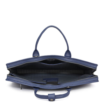 Croco Leather Laptop Sleeve - Stardust