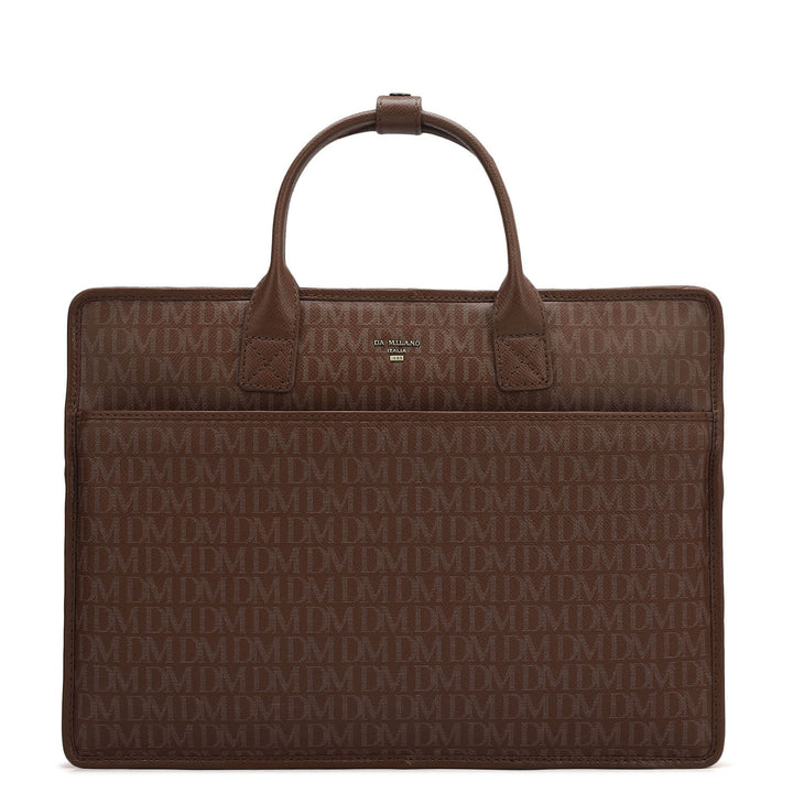 Monogram Leather Laptop Sleeve - Date
