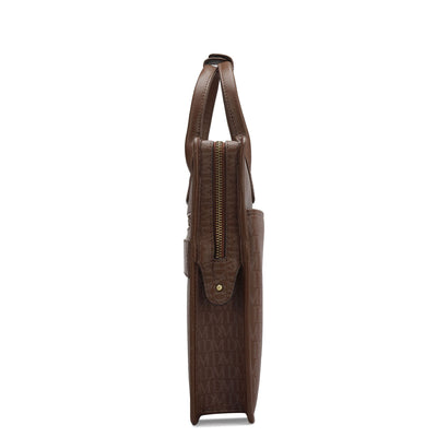 Monogram Leather Laptop Sleeve - Date