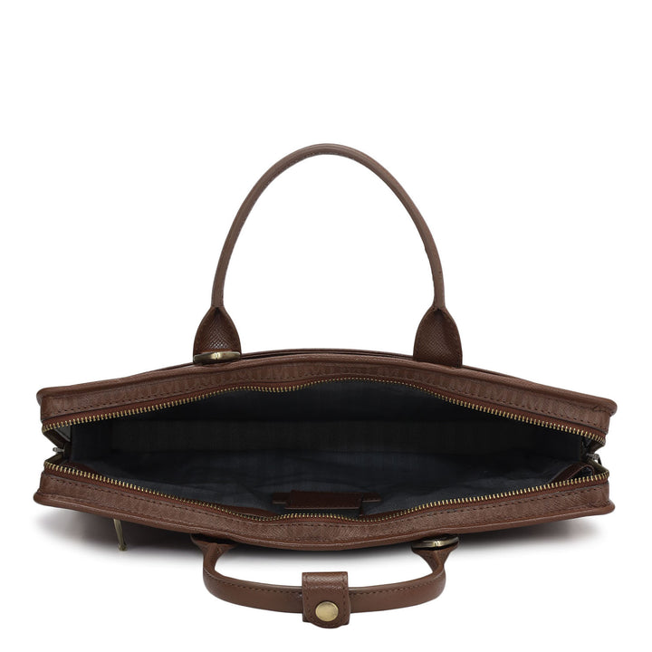 Monogram Leather Laptop Sleeve - Date