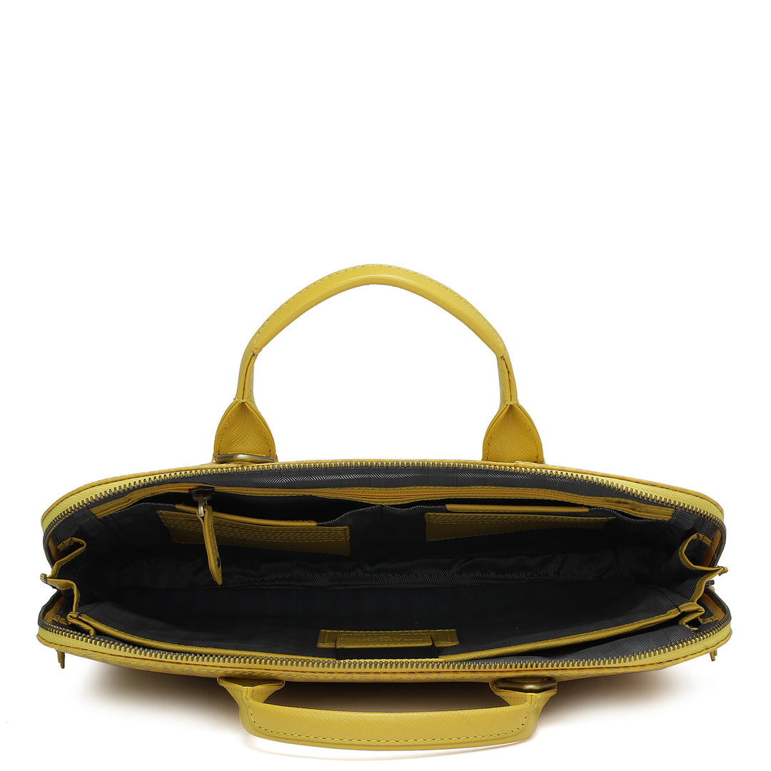 Monogram Leather Laptop Sleeve - Minion