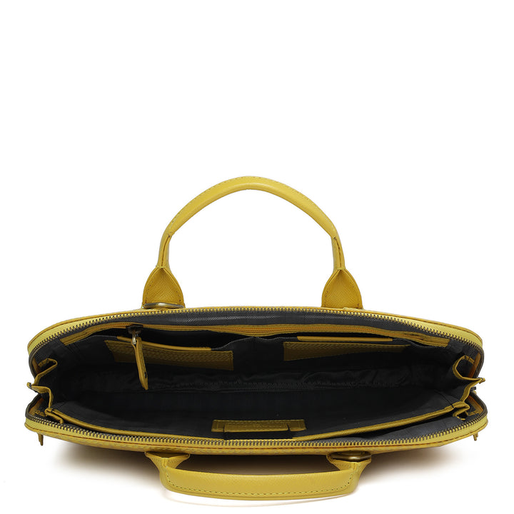 Monogram Leather Laptop Sleeve - Minion