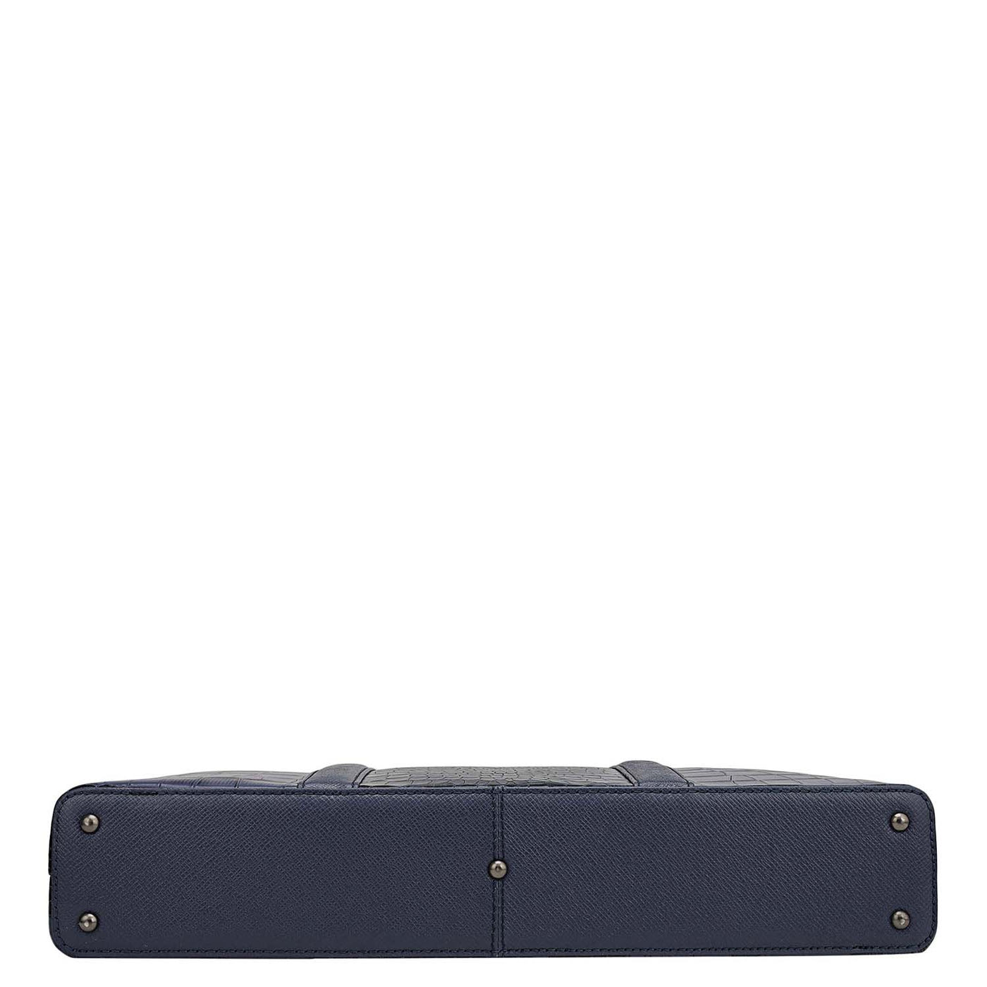 Croco Leather Laptop Sleeve - Stardust