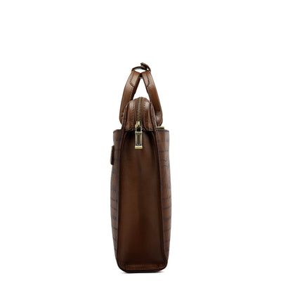 Signato Leather Computer Sleeve - Cognac