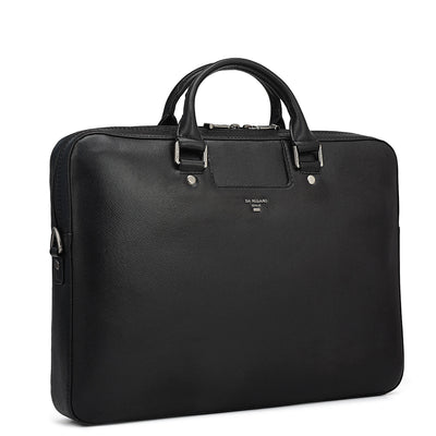 Franzy Leather Laptop Sleeve - Black