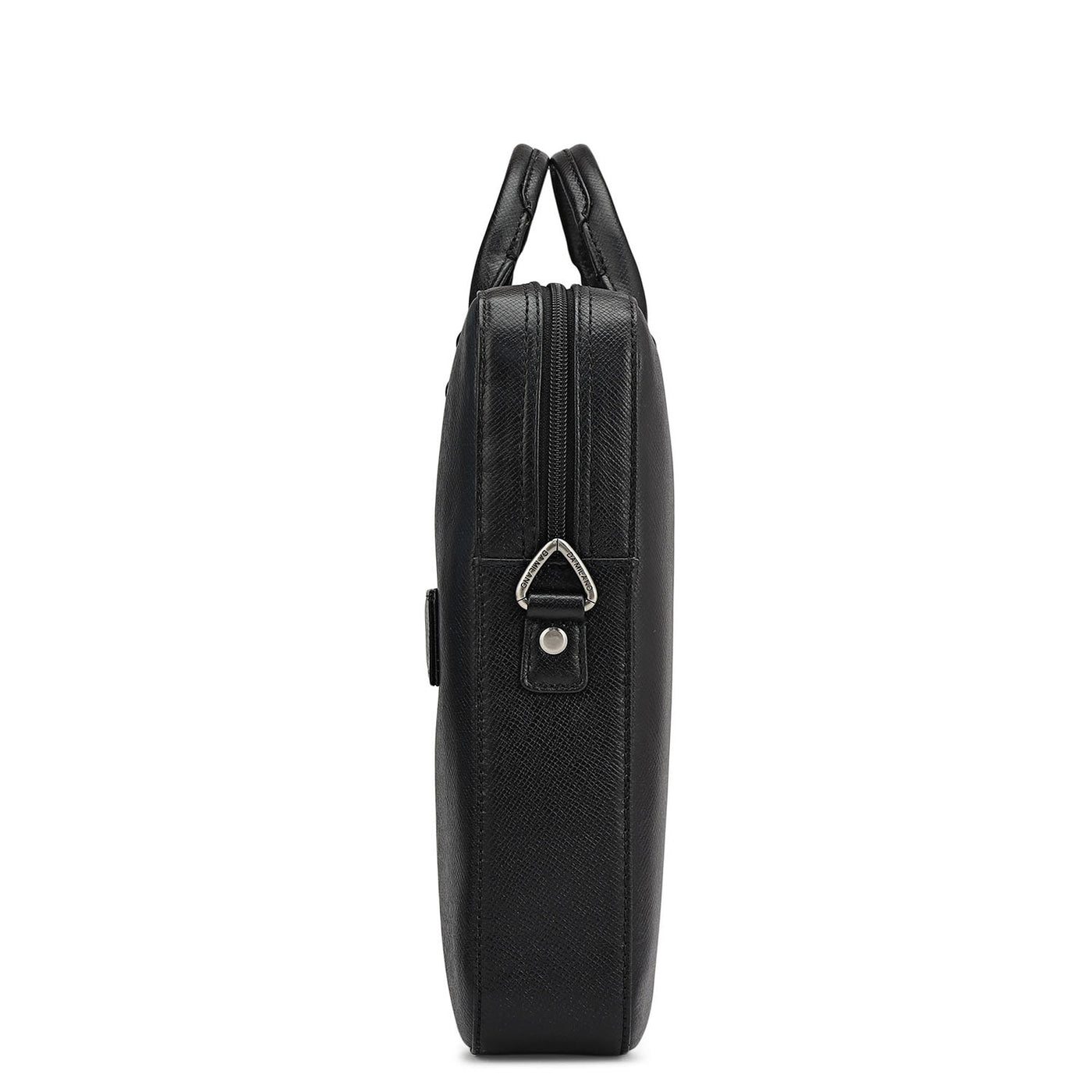 Franzy Leather Laptop Sleeve - Black