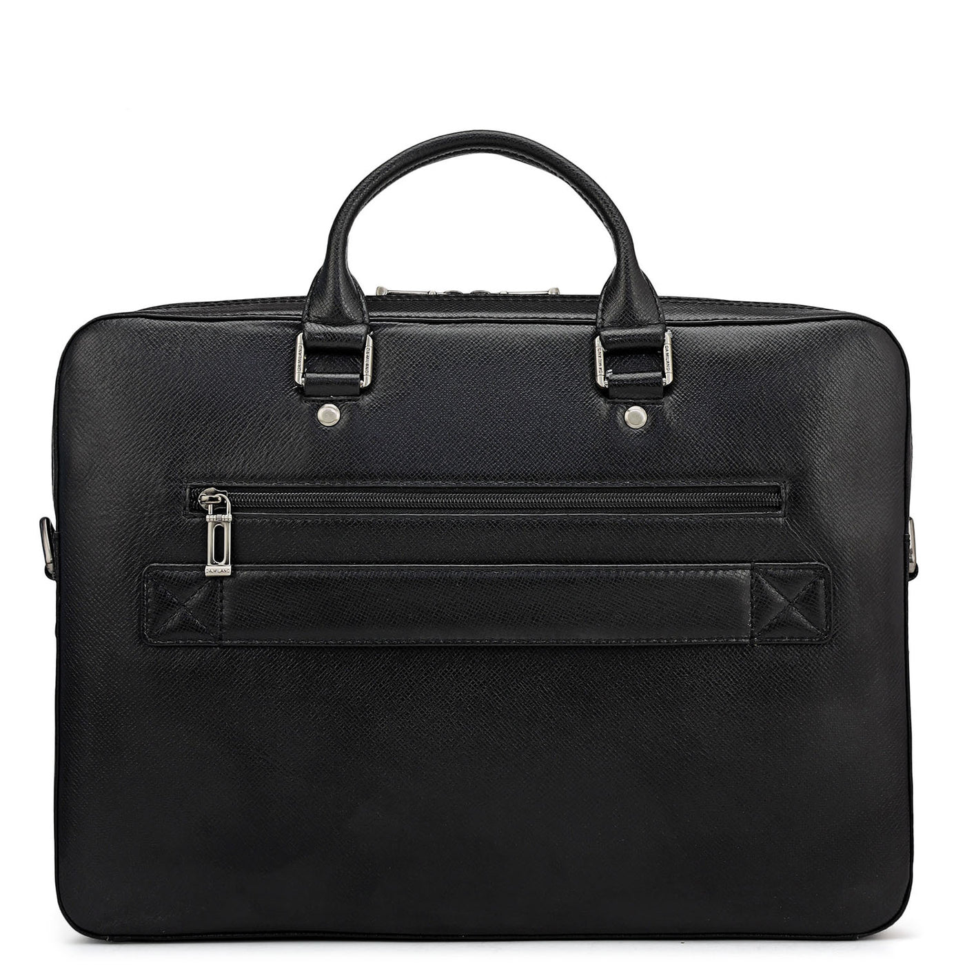 Franzy Leather Laptop Sleeve - Black