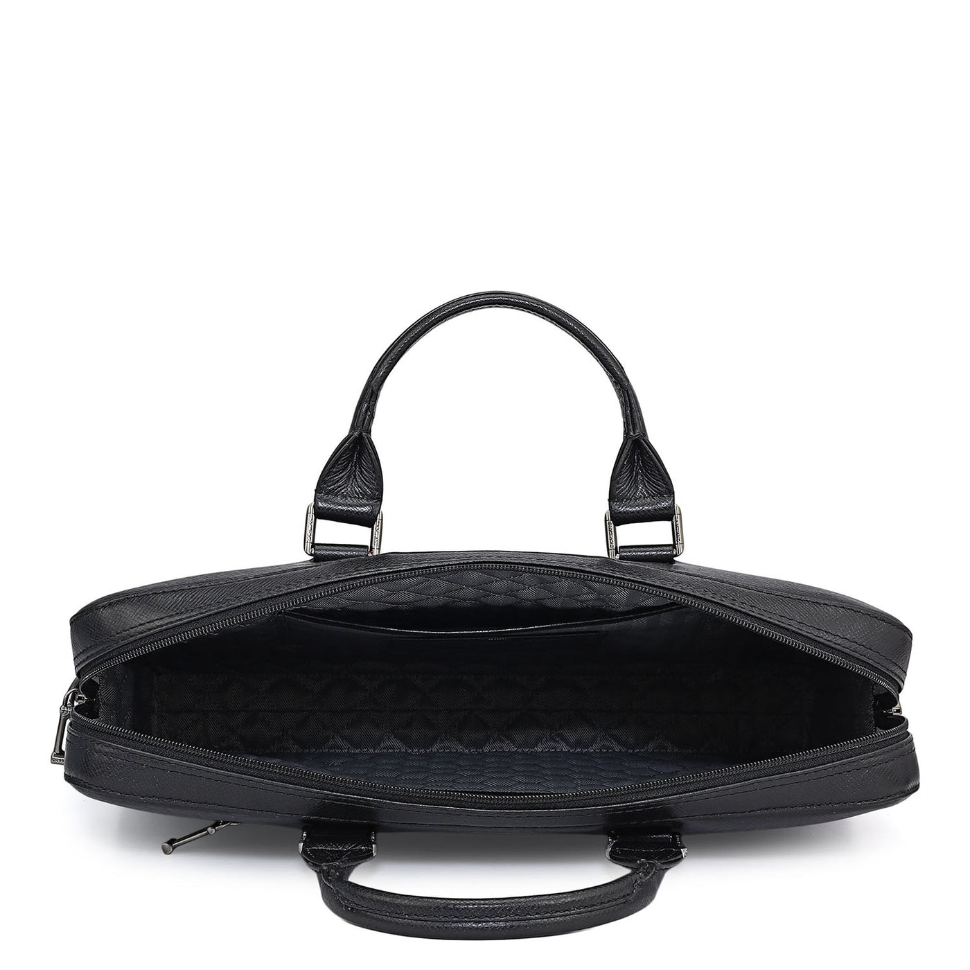 Franzy Leather Laptop Sleeve - Black