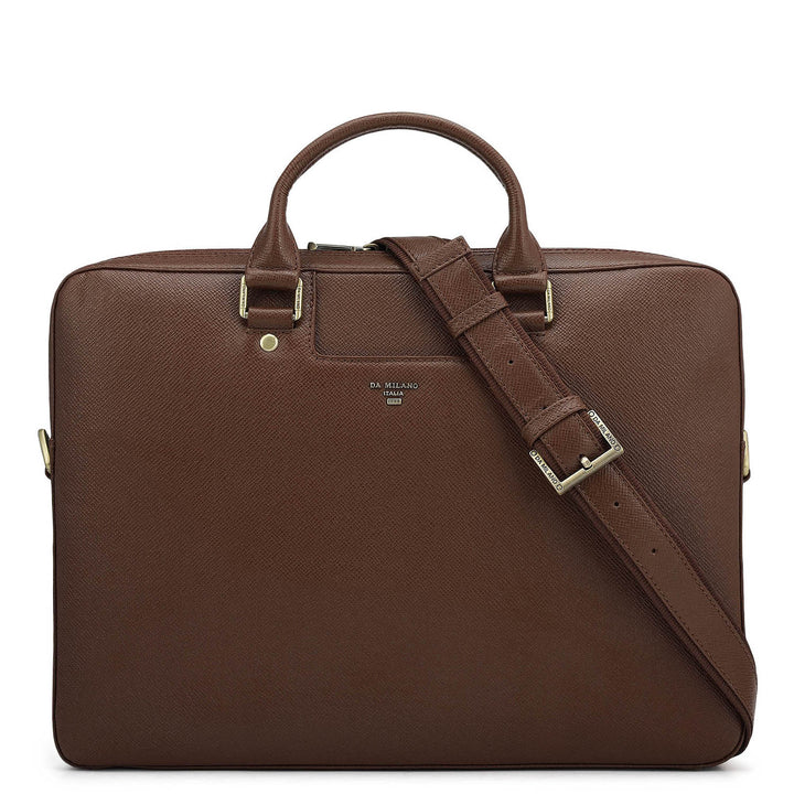 Franzy Leather Laptop Sleeve - Date