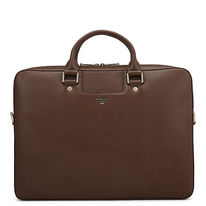 Franzy Leather Laptop Sleeve - Date