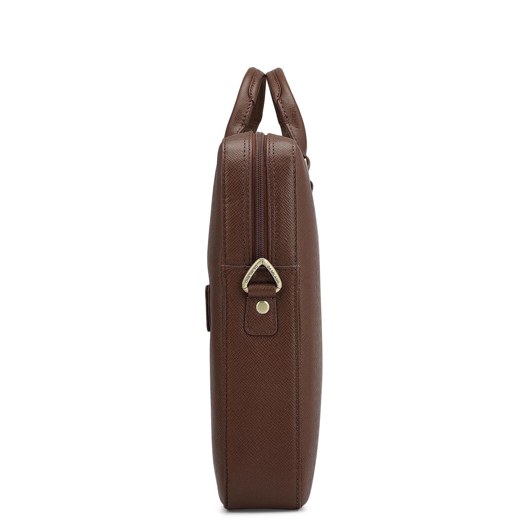 Franzy Leather Laptop Sleeve - Date