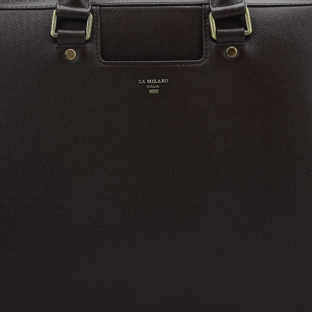 Franzy Leather Laptop Sleeve - Chocolate