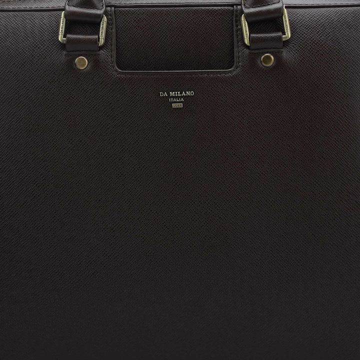 Franzy Leather Laptop Sleeve - Chocolate