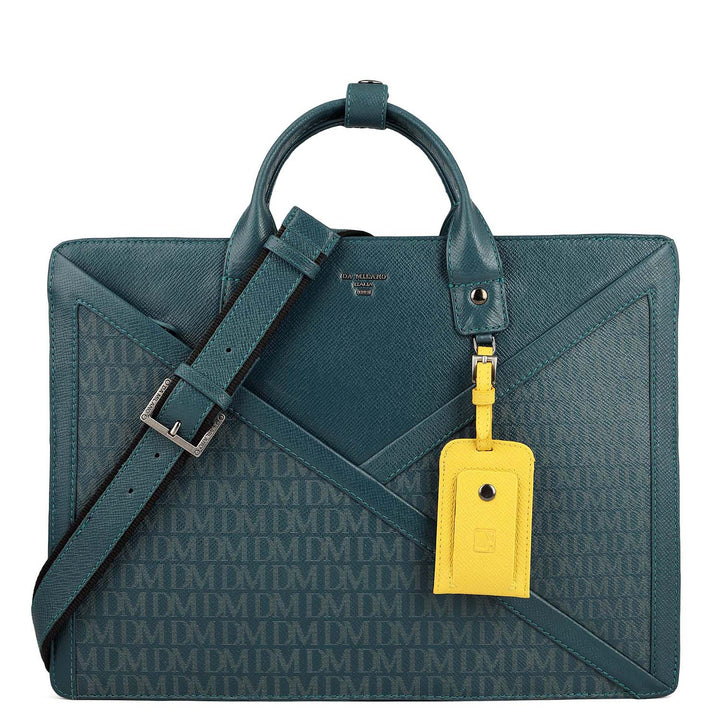 Monogram Franzy Leather Laptop Sleeve - Octane