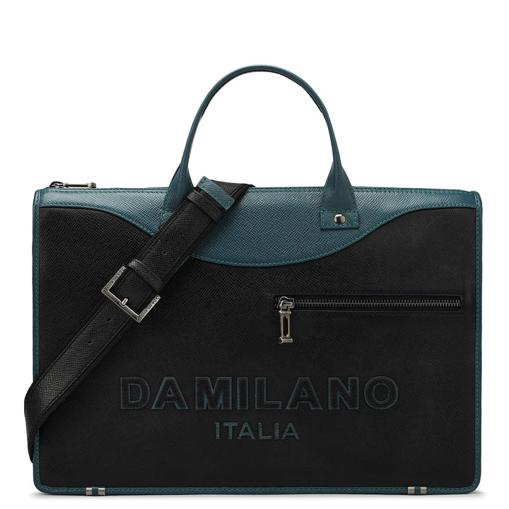 Franzy Leather Laptop Sleeve - Black