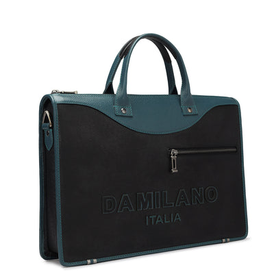 Franzy Leather Laptop Sleeve - Black