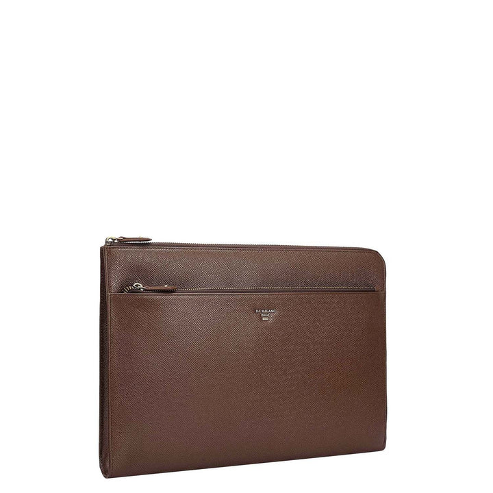 Franzy Leather Laptop Sleeve - Walnut