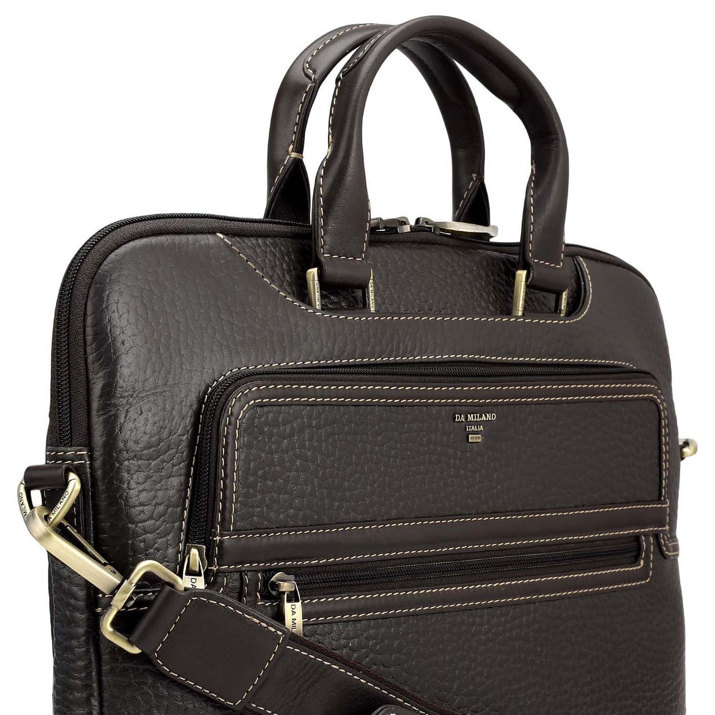 Bub Leather Computer Sleeve - Brown
