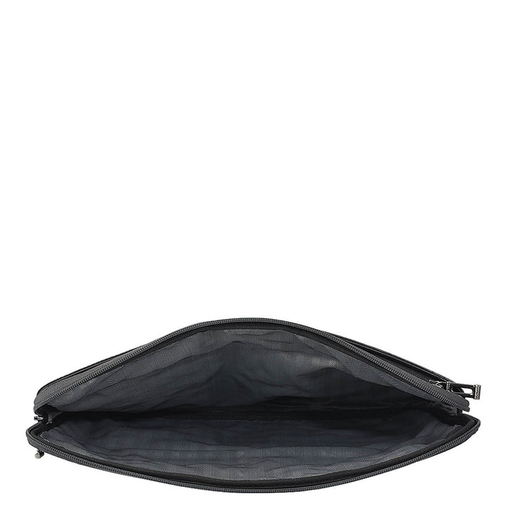 Signato Leather Laptop Sleeve - Grey