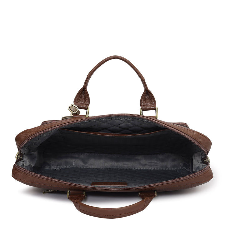 Wax Leather Laptop Sleeve - Espresso