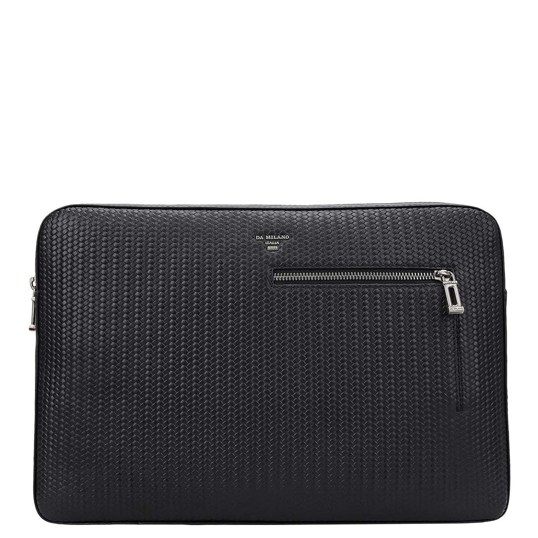 Mat-Weave Laptop Sleeve (M) - Black