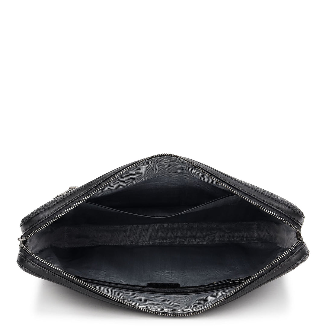 Mat-Weave Laptop Sleeve (M) - Black